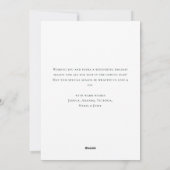 Waterverf Winterlandschap Kerst Feestdagenkaart (Achterkant)