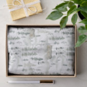 Waterverf Winterlijnen Tissuepapier (Geschenk)