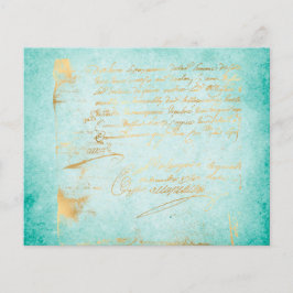 Waterverf wintermagische Aqua