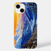 waterverf winterochtend iPhone / iPad case (Achterkant)