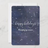 Waterverf wintervakantie onderneming inv kaart (Achterkant)