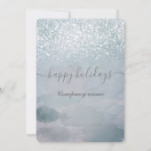 Waterverf wintervakantiebedrijf kaart (Achterkant)