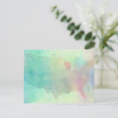 Waterverf Wisconsin Briefkaart (Staand voorkant)