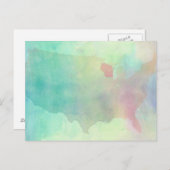 Waterverf Wisconsin Briefkaart (Voorkant / Achterkant)