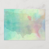 Waterverf Wisconsin Briefkaart (Voorkant)