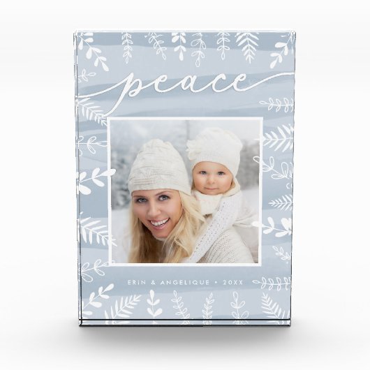 Waterverf Wish | Vakantieveld fotoblok (Voorkant)