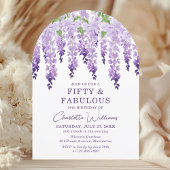 Waterverf Wisteria 50 en Fabulous Floral Chic Kaart