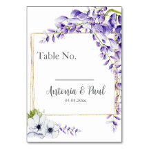 Waterverf Wisteria Blooms Wedding