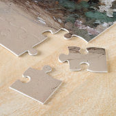 Waterverf Wisteria Garden Legpuzzel (Zijkant)