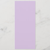 Waterverf Wisteria Klassiek Menu (Achterkant)