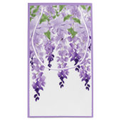 Waterverf Wisteria Klein Cadeauzakje (Achterkant)
