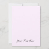 Waterverf Wisteria Paars Save the Date (Achterkant)