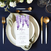 Waterverf Wisteria | Weddenschap Menu