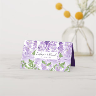 Waterverf Wisteria Weddenschap Plaatskaartje