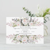 Waterverf Wit-Lijst Woningweddenschap Kaart (Staand voorkant)