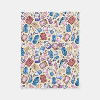 Waterverf Witchy Pattern Fleece Deken