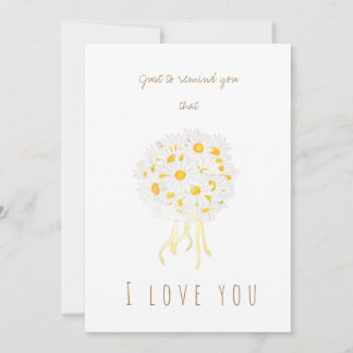 waterverf witte dadels bloemen wenskaart kaart