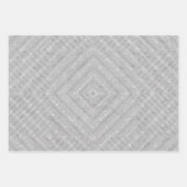 Waterverf witte, gele bloemen inpakpapier vel (Voorkant 3)