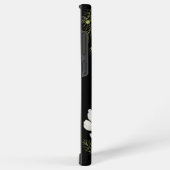 Waterverf Witte Kosmos Bloemen Botanische Schilder Samsung Galaxy Hoesje (Rechterkant)