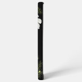 Waterverf Witte Kosmos Bloemen Botanische Schilder Samsung Galaxy Hoesje (Linkerkant)