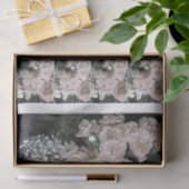  Waterverf Witte rozen babei adem Tissuepapier (Geschenk)