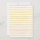 Waterverf Witte rozen Geometrische Lijst Communie Kaart (Achterkant)