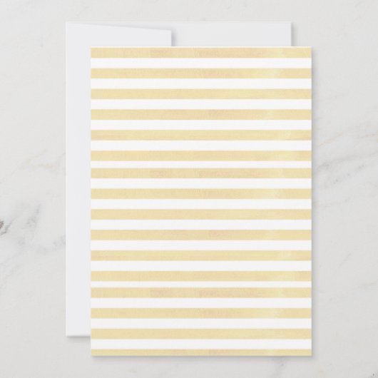 Waterverf Witte rozen Geometrische Lijst Communie Kaart (Achterkant)