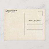 Waterverf woestijn cactus en bergen bruiloft uitnodiging briefkaart (Achterkant)