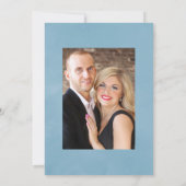 Waterverf Woestijn Cactus Succulenten Trouwfoto Kaart (Achterkant)