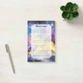 Waterverf Woestijn Galaxy Kameel Piramide Reis Post-it® Notes (Kantoor)