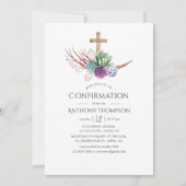 Waterverf woestijnbevestiging kaart (Voorkant)