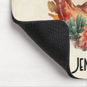 Waterverf woestijncactus en bergen muismat (Hoek)