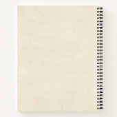 Waterverf woestijncactus en bergen notitieboek (Achterkant)