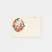 Waterverf woestijncactus en bergen post-it® notes (Voorkant)