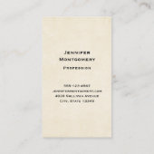 Waterverf woestijncactus en bergen visitekaartje (Achterkant)