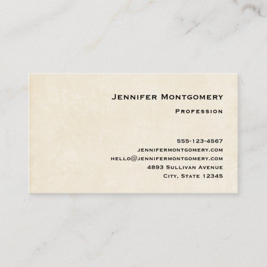 Waterverf woestijncactus en bergen visitekaartje (Achterkant)