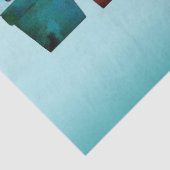 Waterverf woestijnCactus Planten Tissuepapier (Detail)