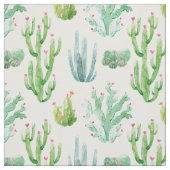 Waterverf woestijncactus stof (Swatch)