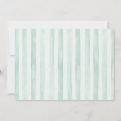 Waterverf woestijnCactus Succulent Wedding Kaart (Achterkant)