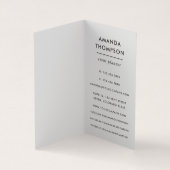 Waterverf-woestijncactus Succulenten Visitekaartje (Binnen)