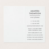 Waterverf-woestijncactus Succulenten Visitekaartje (Binnenkant ongevouwen)