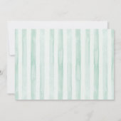 Waterverf woestijnCactus Succulents Wedding Bedankkaart (Achterkant)