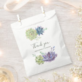 Waterverf woestijnCactus Succulents Wedding Bedankzakje (Geknipt)
