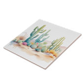 Waterverf woestijnillustratie tegeltje (Zijkant)