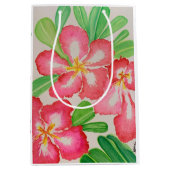 Waterverf woestijnRoos Medium Cadeauzakje (Voorkant)