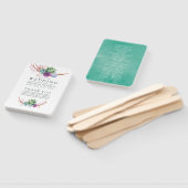 Waterverf Woestijnslagprogramma Handwaaier (Niet-gemonteerd)