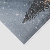 Waterverf Wolf Deer Tissuepapier (Detail)