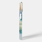 Waterverf Wolf Dierenvriend Case-Mate iPhone Case (Achterkant / Rechts)