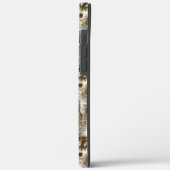 Waterverf Wolf Head, grijze zwarte kleuren Case-Mate iPhone Case (Achterkant / Links)