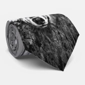 Waterverf wolf in het bos wildernis dier stropdas (Opgerold)